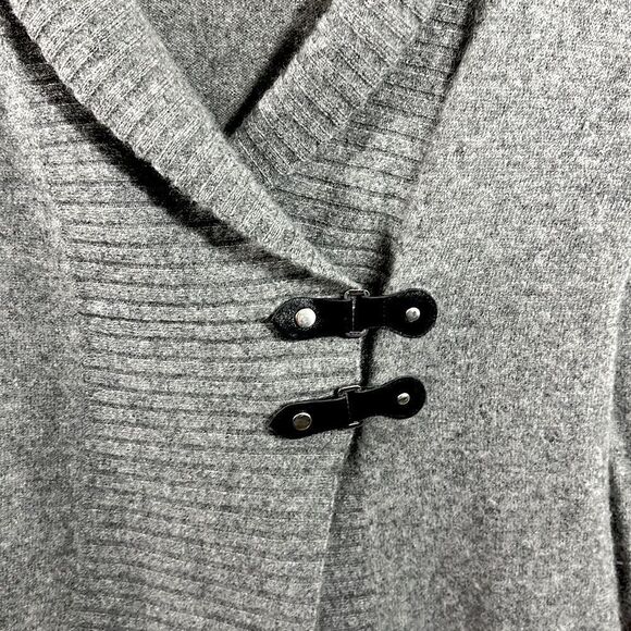 Cynthia Rowley Cashmere Cardigan Small Gray - Picture 6 of 12